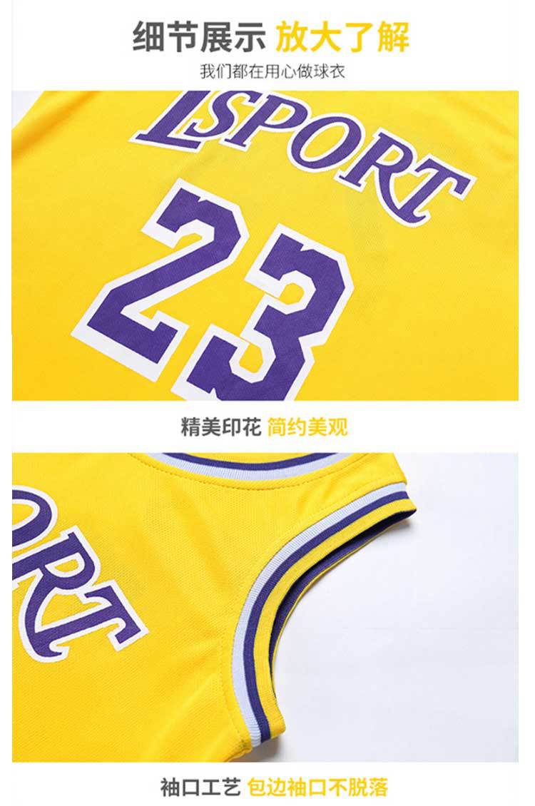 Children's Basketball Suit suit Printing Training Suit for Primary School Students Girls Boys Kindergarten Baby Performance Suit Basketball Jersey