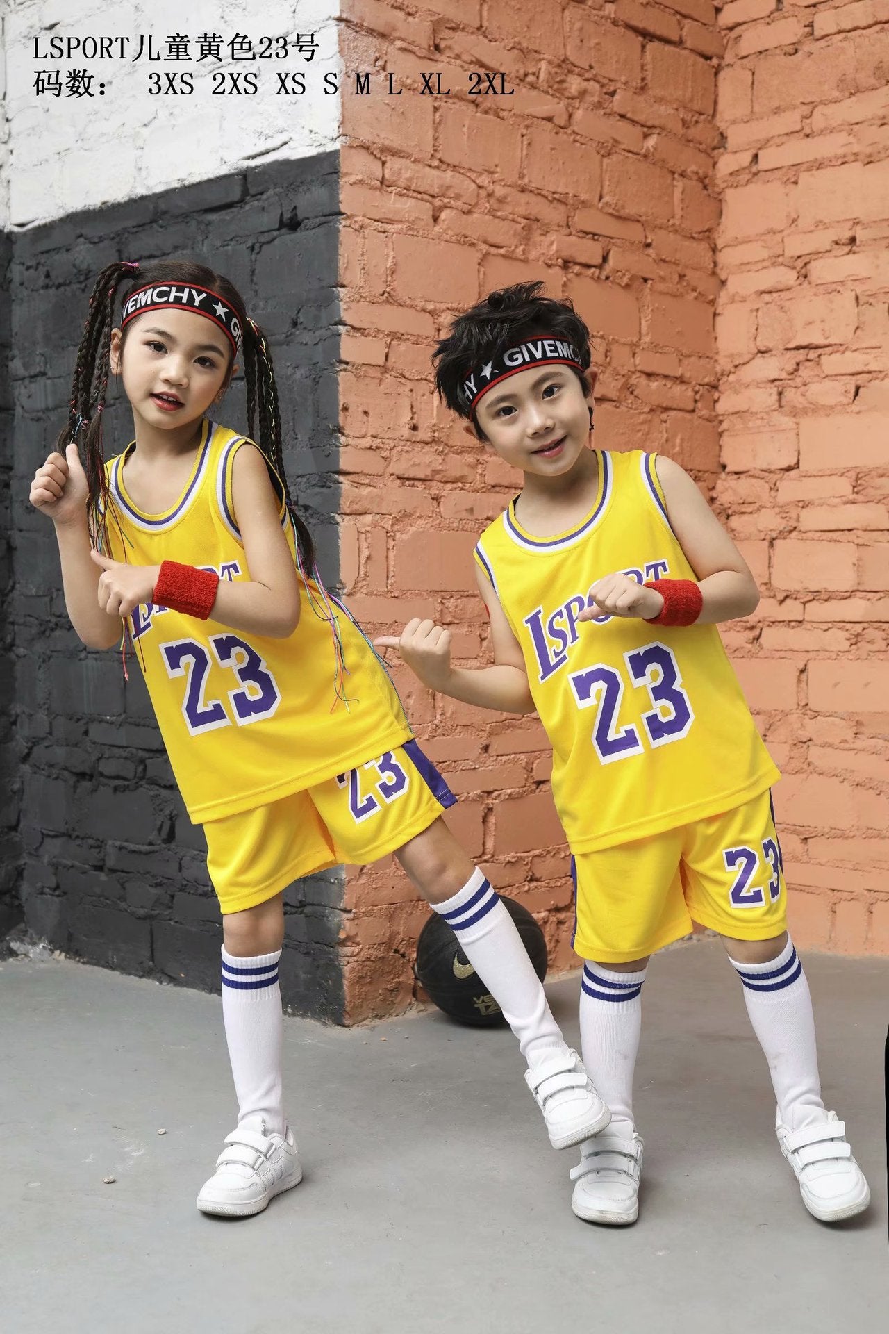 Children's Basketball Suit suit Printing Training Suit for Primary School Students Girls Boys Kindergarten Baby Performance Suit Basketball Jersey