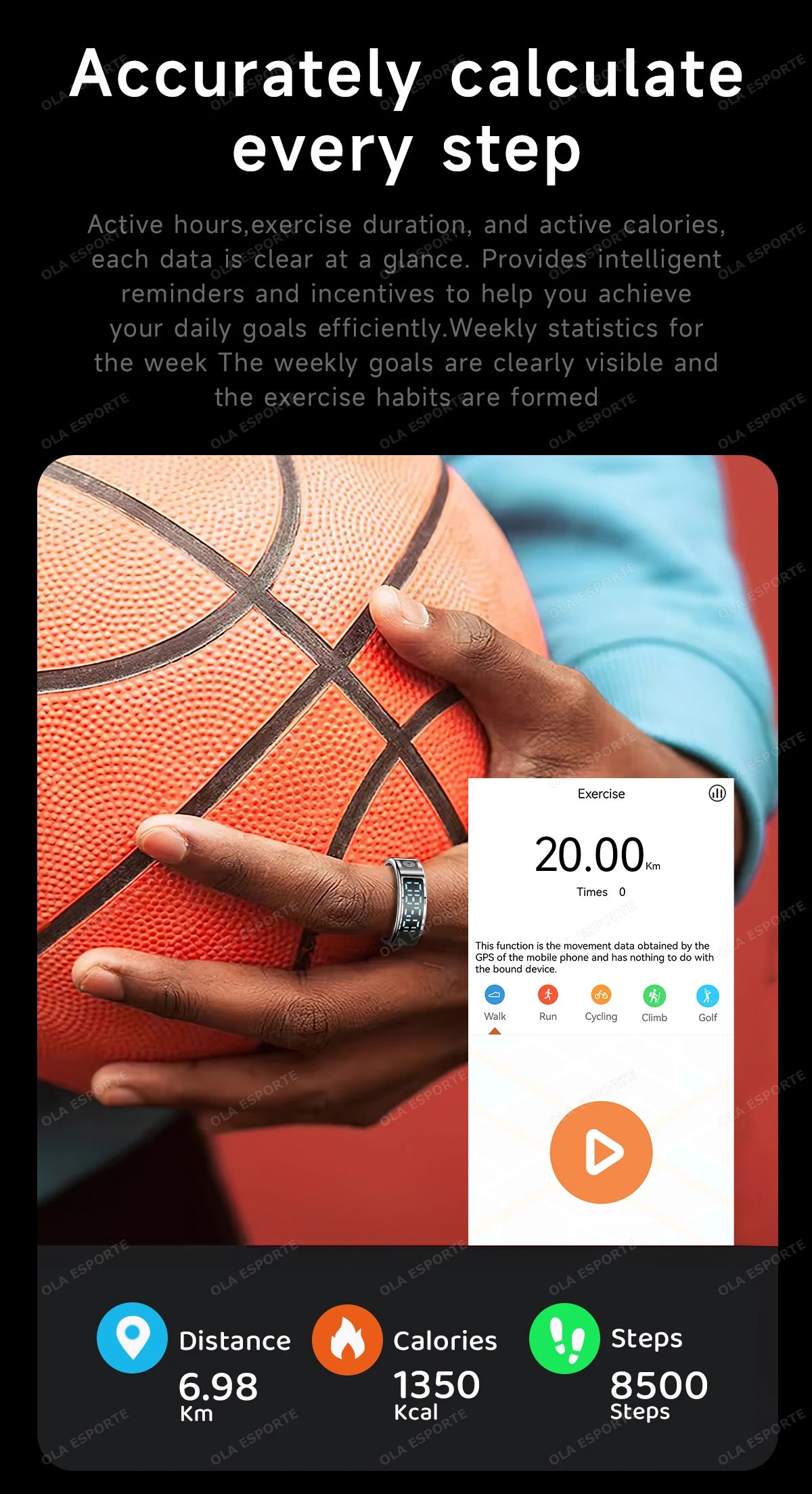2025 Smart Ring with Display Screen and Touch, Wireless Charging, Health Manager, 5 ATM Waterproof For Men Women Rings HT30