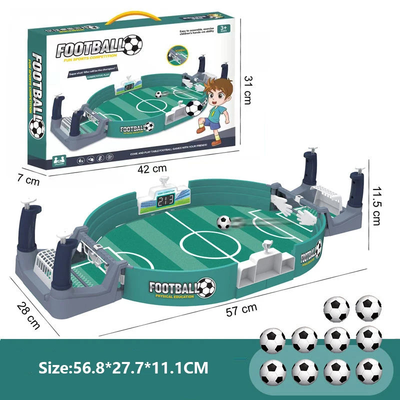 Football Board Game Desktop Interactive Soccer Toys Soccer Table for Family Party Kids Boys Sport Outdoor Portable Game Gift
