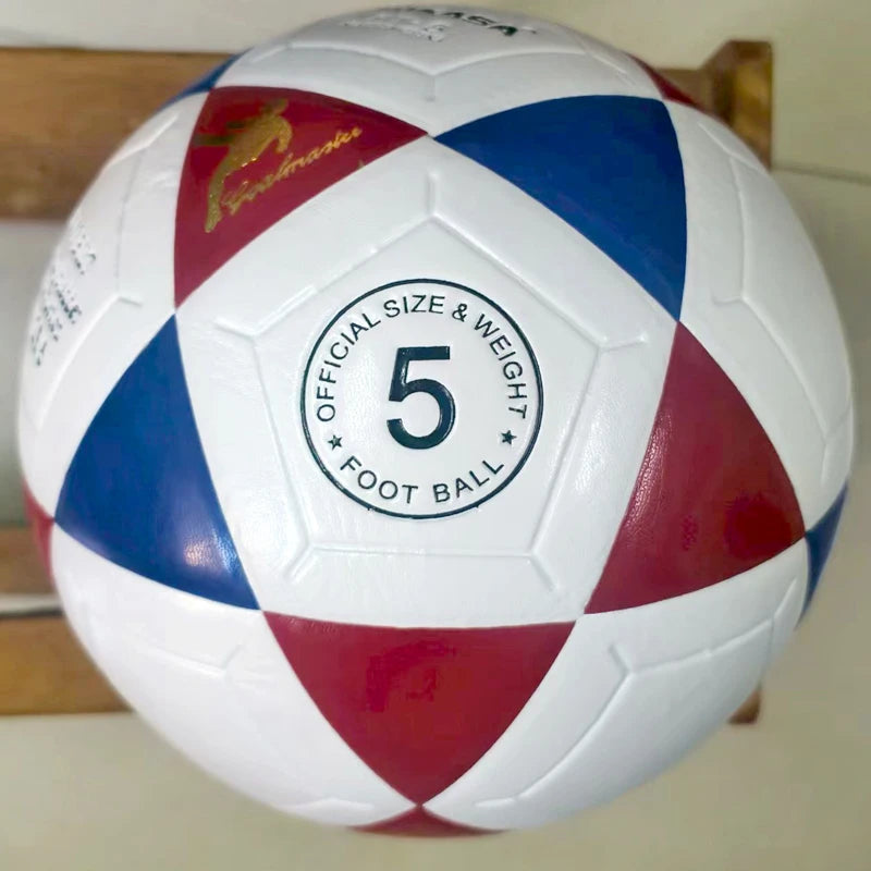 Size 5 Soccer Ball PU Waterproof Wear-resistant Football Adults Indoor Outdoor Training Ball Team Match Football