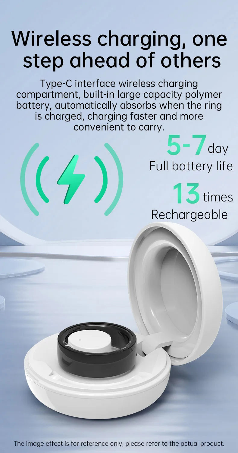 Smarthealth R1000 Fitness Tracker Waterproof Connected Ring Man Remote Control Electronic Swimming Pool New Arrival Smartring