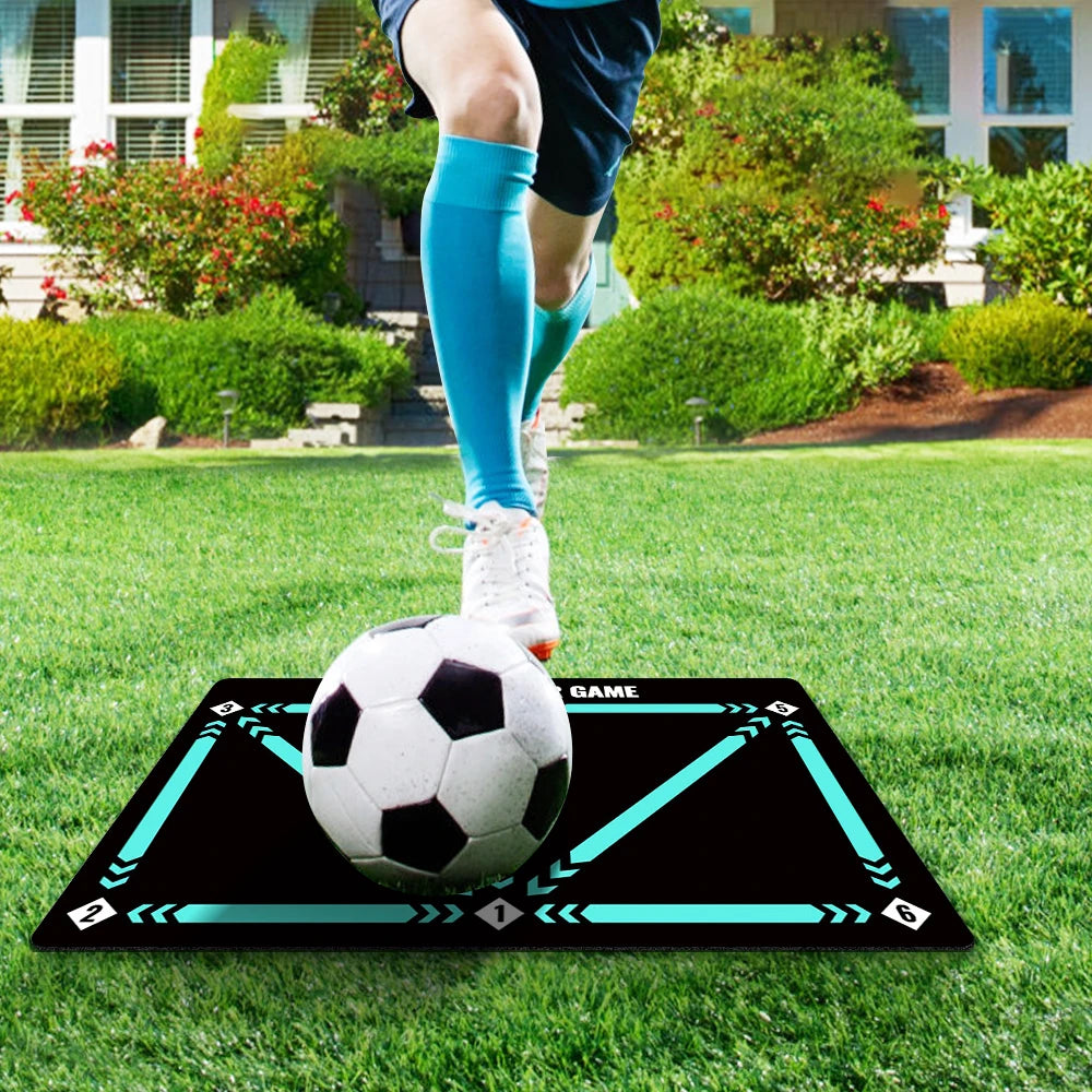 Football footwork training mat, ball control, Christmas gifts, silent shock absorption home training, ball sense improvement