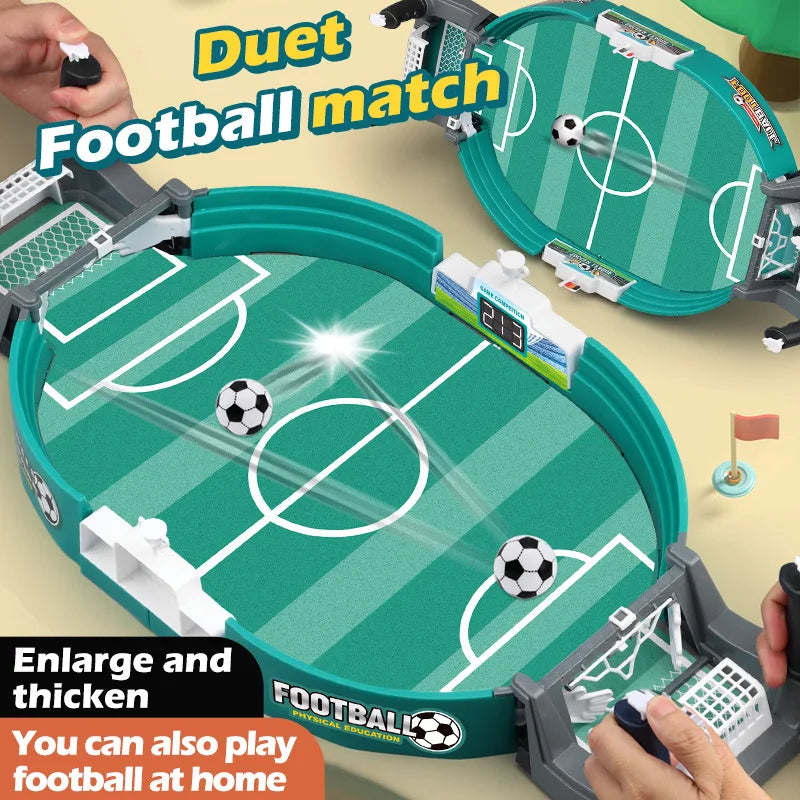 Football Board Game Desktop Interactive Soccer Toys Soccer Table for Family Party Kids Boys Sport Outdoor Portable Game Gift