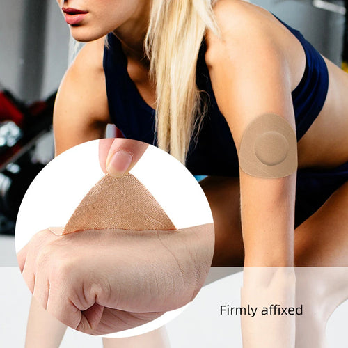 10Pcs Sensor Adhesive Patch Blood Glucose Sensor Fixed Patch Blood Glucose Monitoring Probe Motion Traceless Invisible