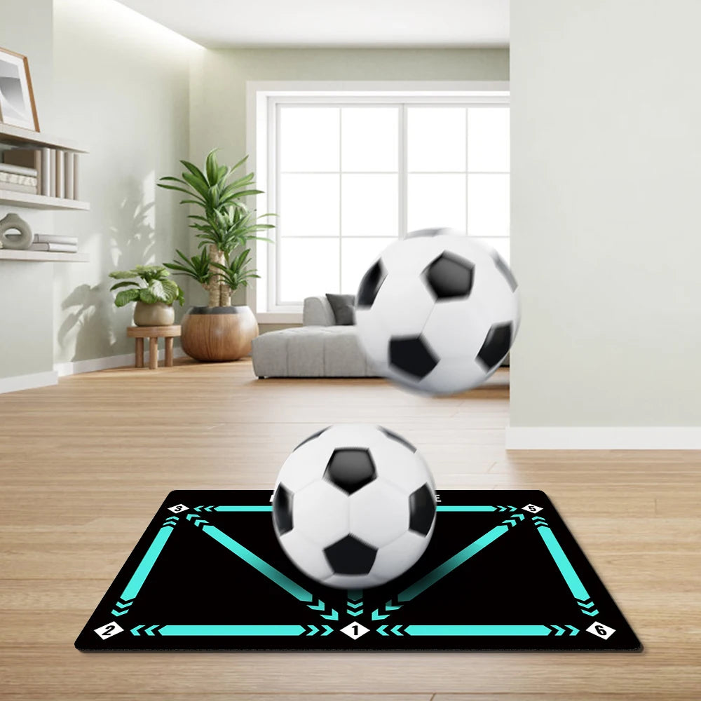 Football footwork training mat, ball control, Christmas gifts, silent shock absorption home training, ball sense improvement